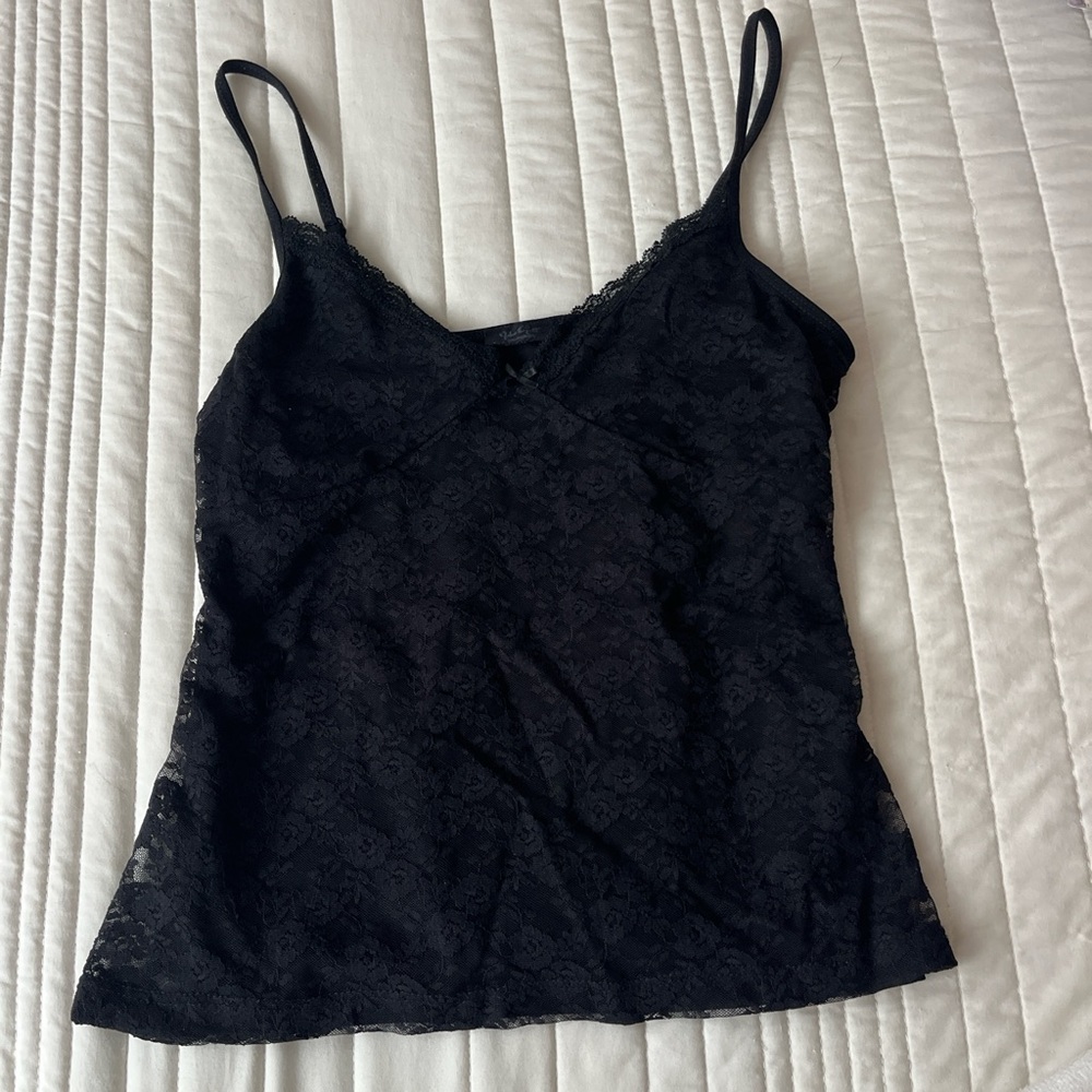 Brandy Melville Black Lace Camisole